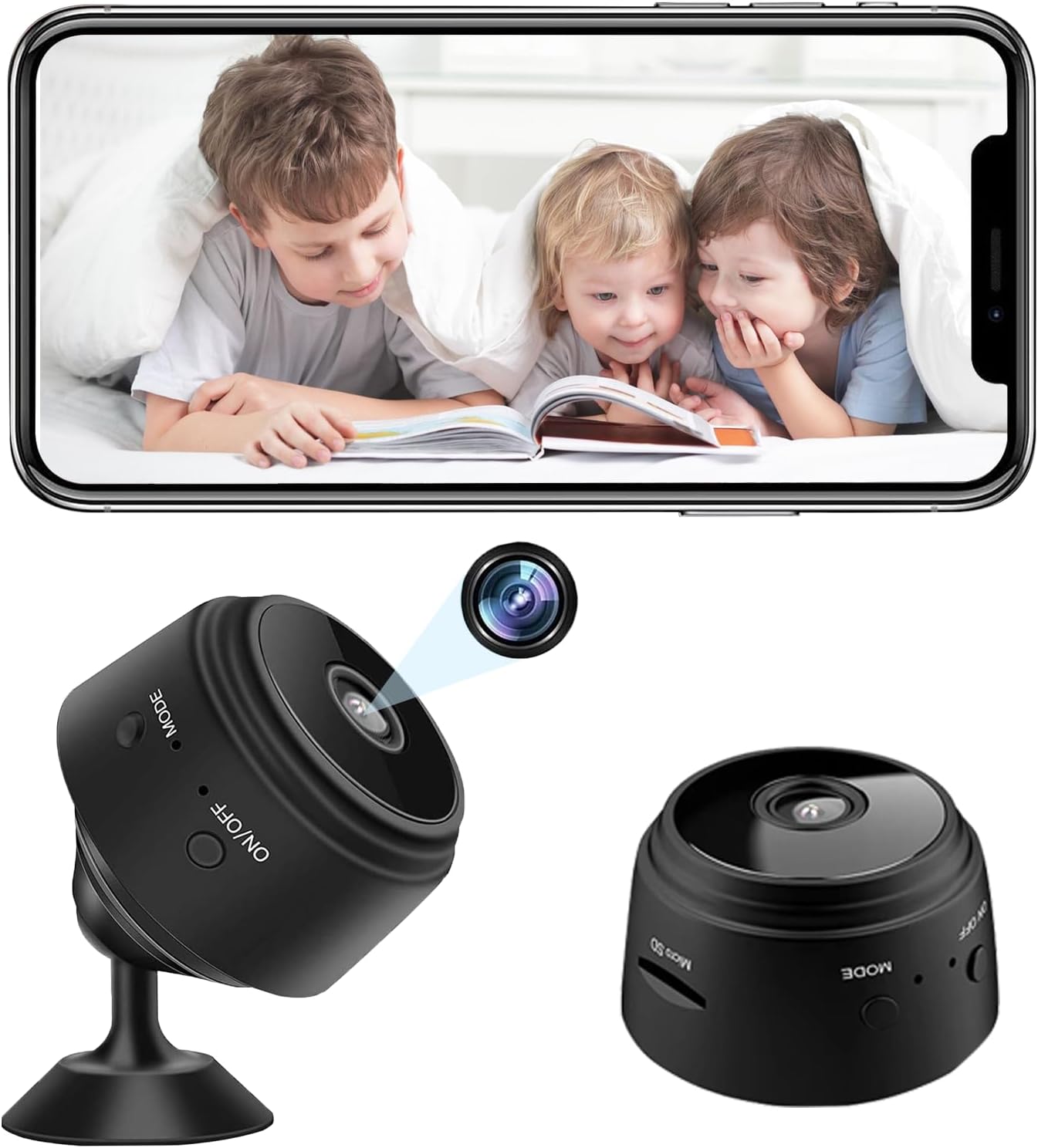 A9 1080P Magnetic Battery Powered HD Mini Wireless WiFi Camera for Home Security Surveillance
