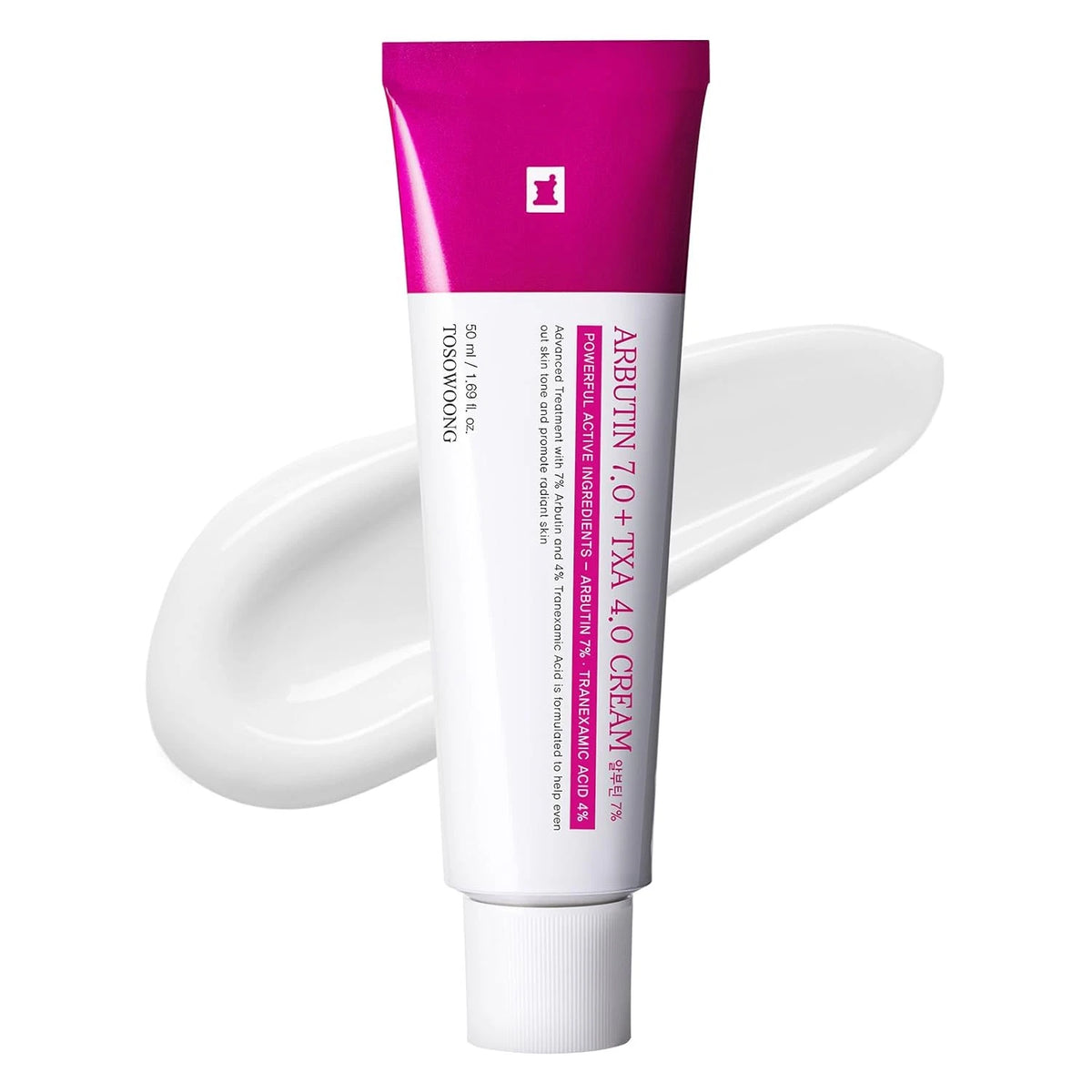 TOSOWOONG Arbutin 7.0 +TXA 4.0 Cream - Target hyperpigmentation, dark spots & uneven skin tone