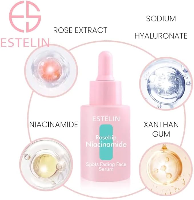 ESTELIN Rosehip & Niacinamide Spots Fading Face Serum