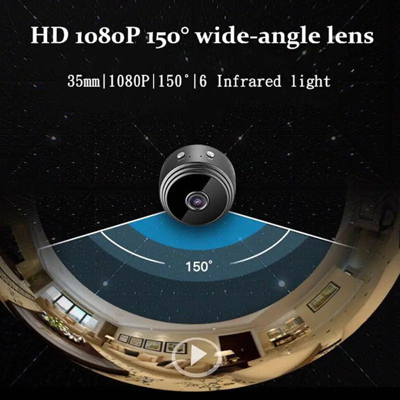 A9 1080P Magnetic Battery Powered HD Mini Wireless WiFi Camera for Home Security Surveillance