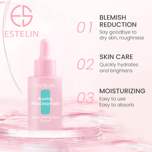ESTELIN Rosehip & Niacinamide Spots Fading Face Serum