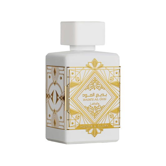 Lattafa Bade'e Al Oud Honor & Glory - Fruity, Vanilla, Warm Spicy, Woody - Eau de Parfum Long-Lasting Fragrance for Unisex - 100 ml | Unisex