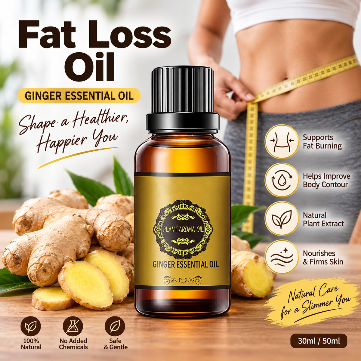 Slimming Ginger Oil (BUY 1 GET 1FREE)