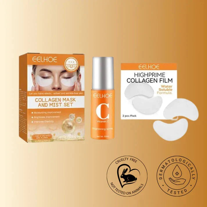 Collagen Eye Mask Spray Set