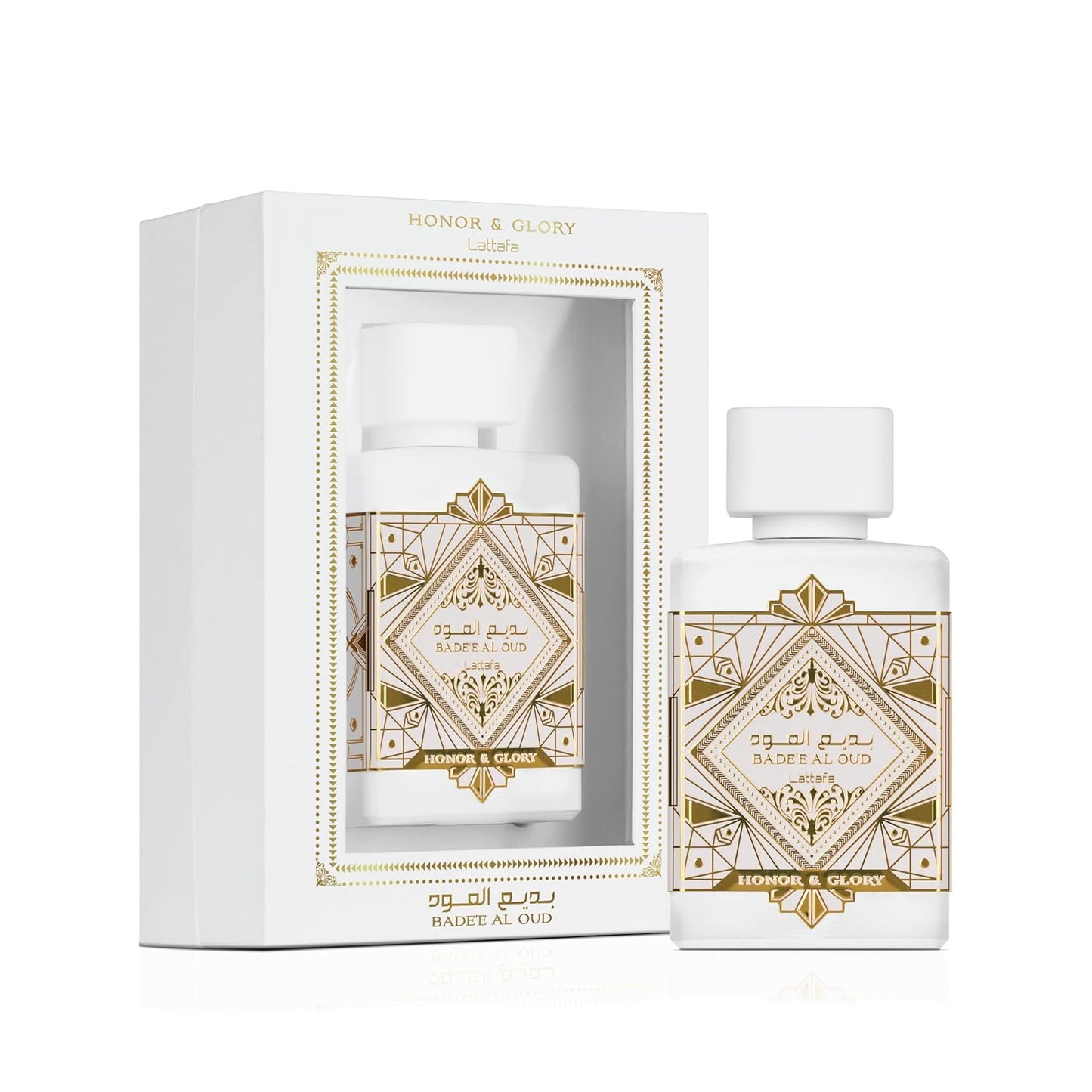 Lattafa Bade'e Al Oud Honor & Glory - Fruity, Vanilla, Warm Spicy, Woody - Eau de Parfum Long-Lasting Fragrance for Unisex - 100 ml | Unisex