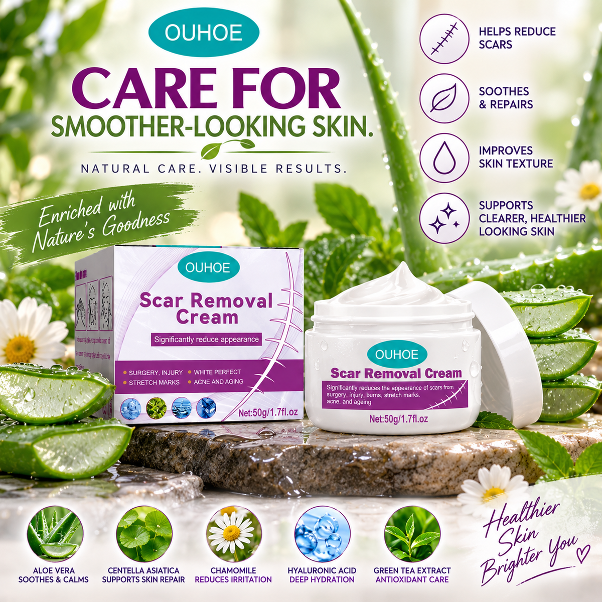 Scar & Stretch Marks Removal Cream