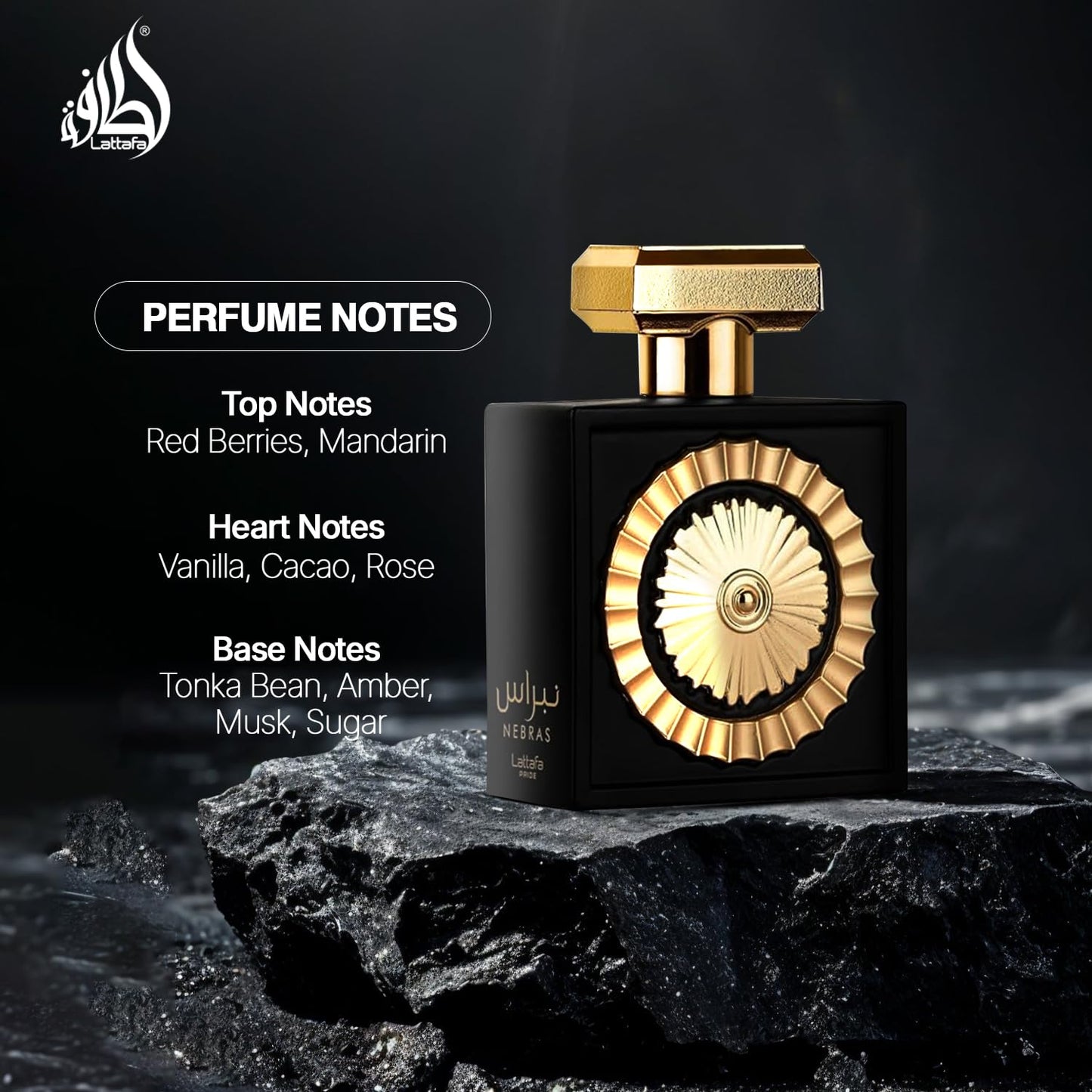 Lattafa Nebras Perfume for Unisex Eau de Parfum Spray - 100 mls
