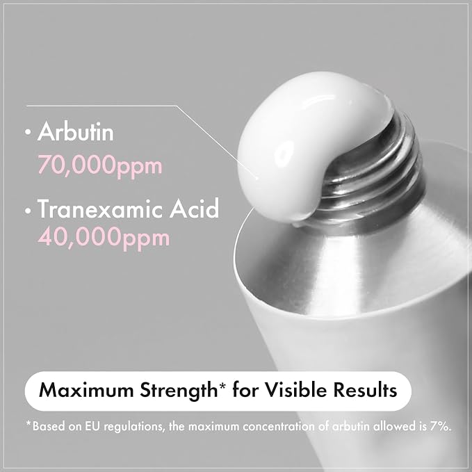 TOSOWOONG Arbutin 7.0 +TXA 4.0 Cream - Target hyperpigmentation, dark spots & uneven skin tone
