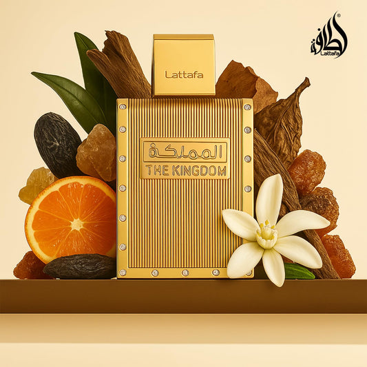 Lattafa The Kingdom Eau De Parfum Spray for Men - 100 ml