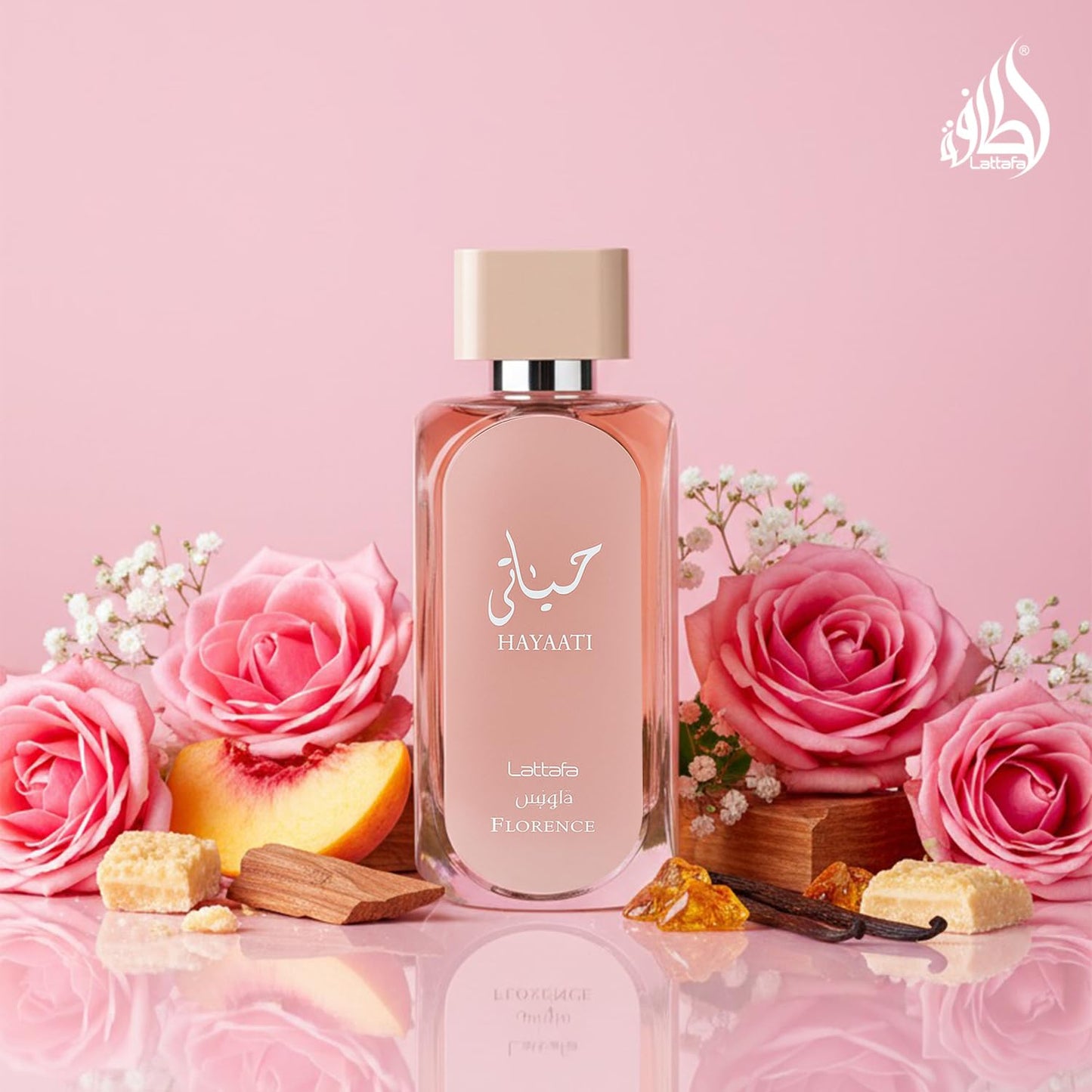 Lattafa Hayaati Florence for Women Eau de Parfum Spray - 100 ml