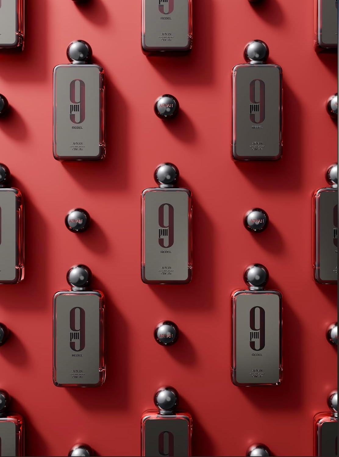 Afnan 9 PM Rebel Unisex Eau De Parfum - 100 mls