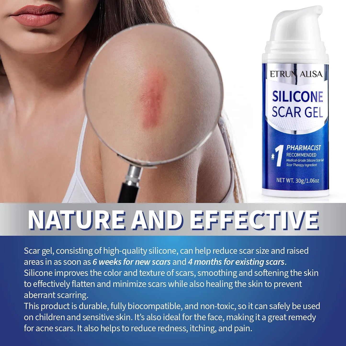 Advanced Silicone Scar Removal Gel