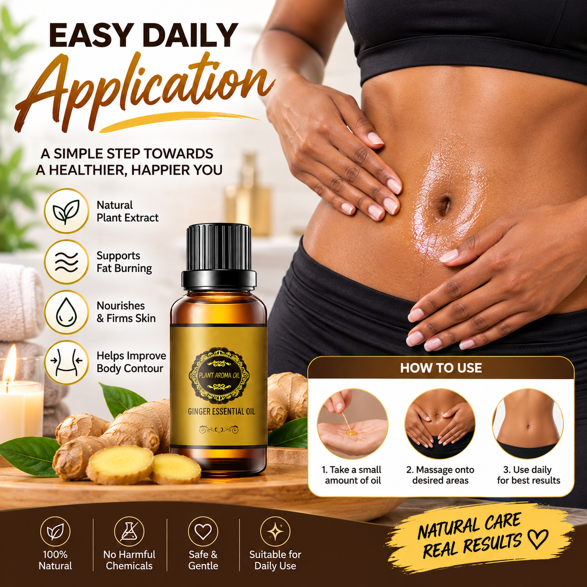 Slimming Ginger Oil (BUY 1 GET 1FREE)