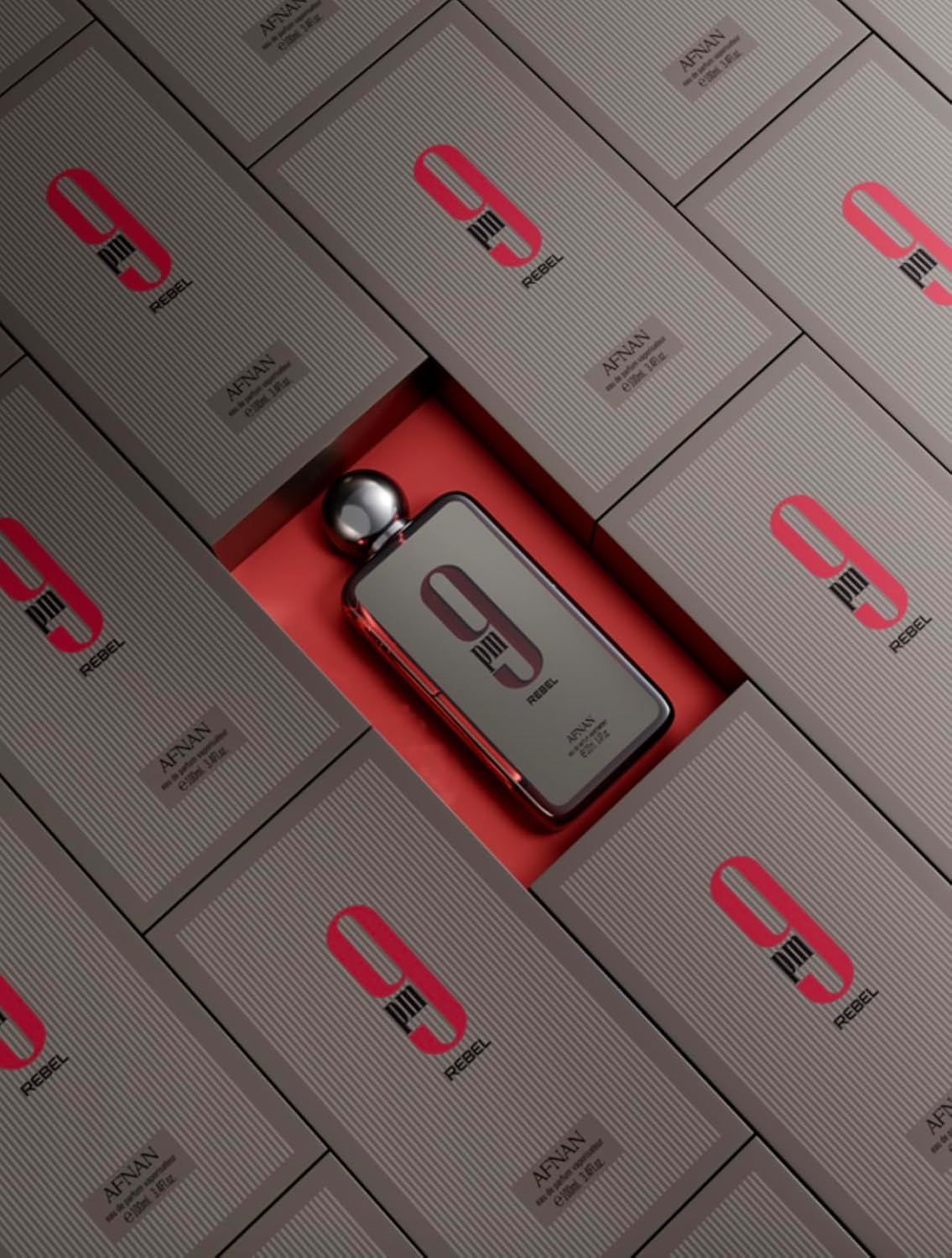 Afnan 9 PM Rebel Unisex Eau De Parfum - 100 mls