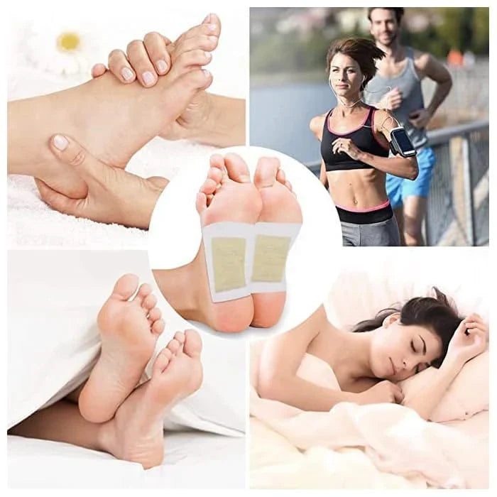 HERBAL DETOX FOOT PATCHES - 10 PATCHES/BOX