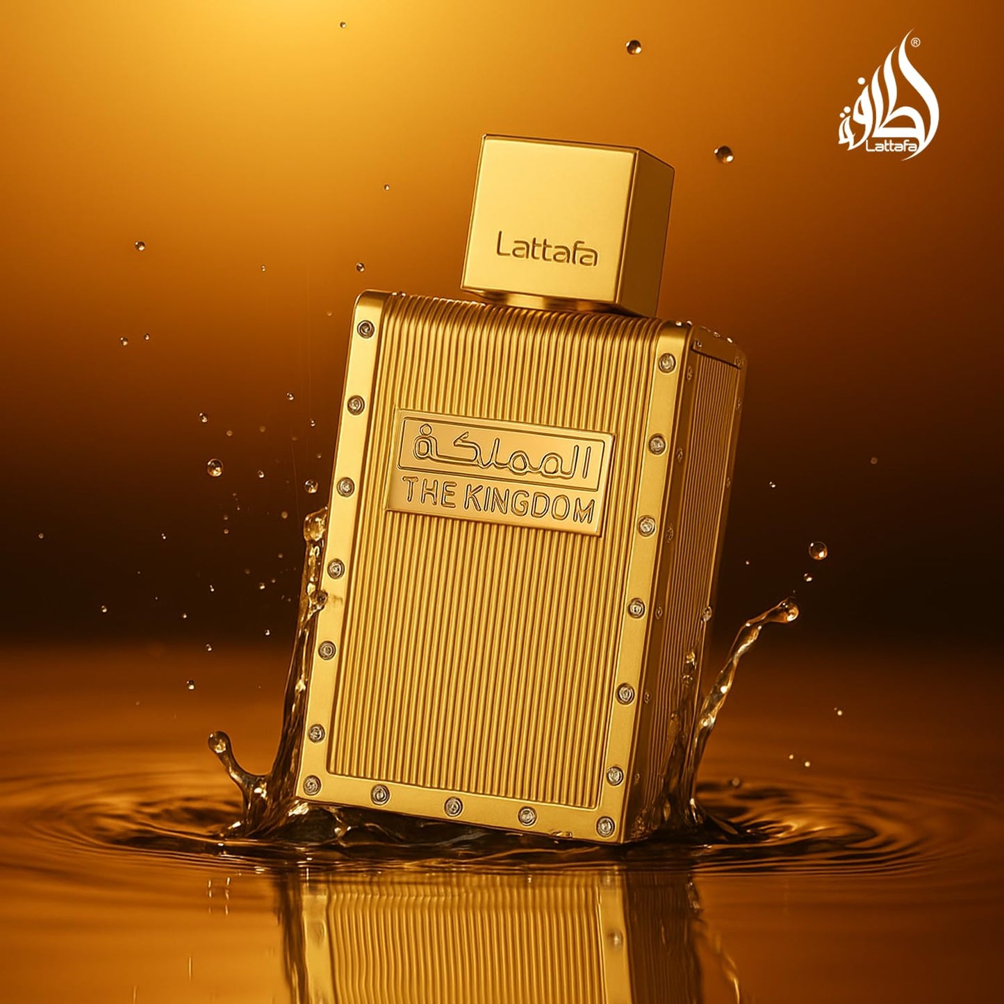 Lattafa The Kingdom Eau De Parfum Spray for Men - 100 ml