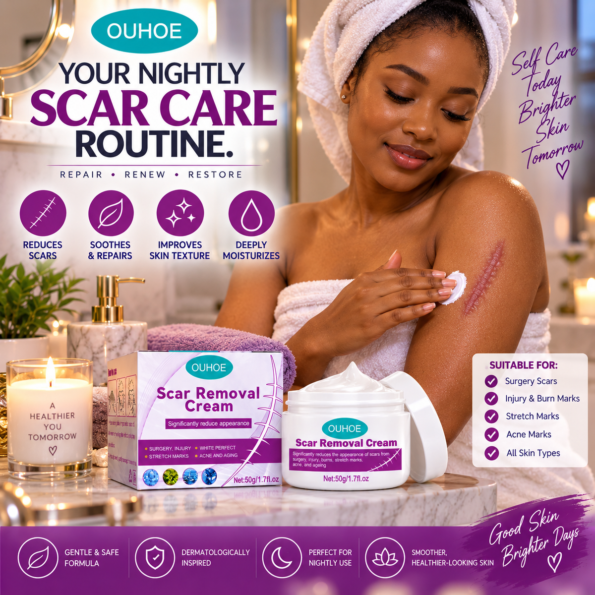Scar & Stretch Marks Removal Cream