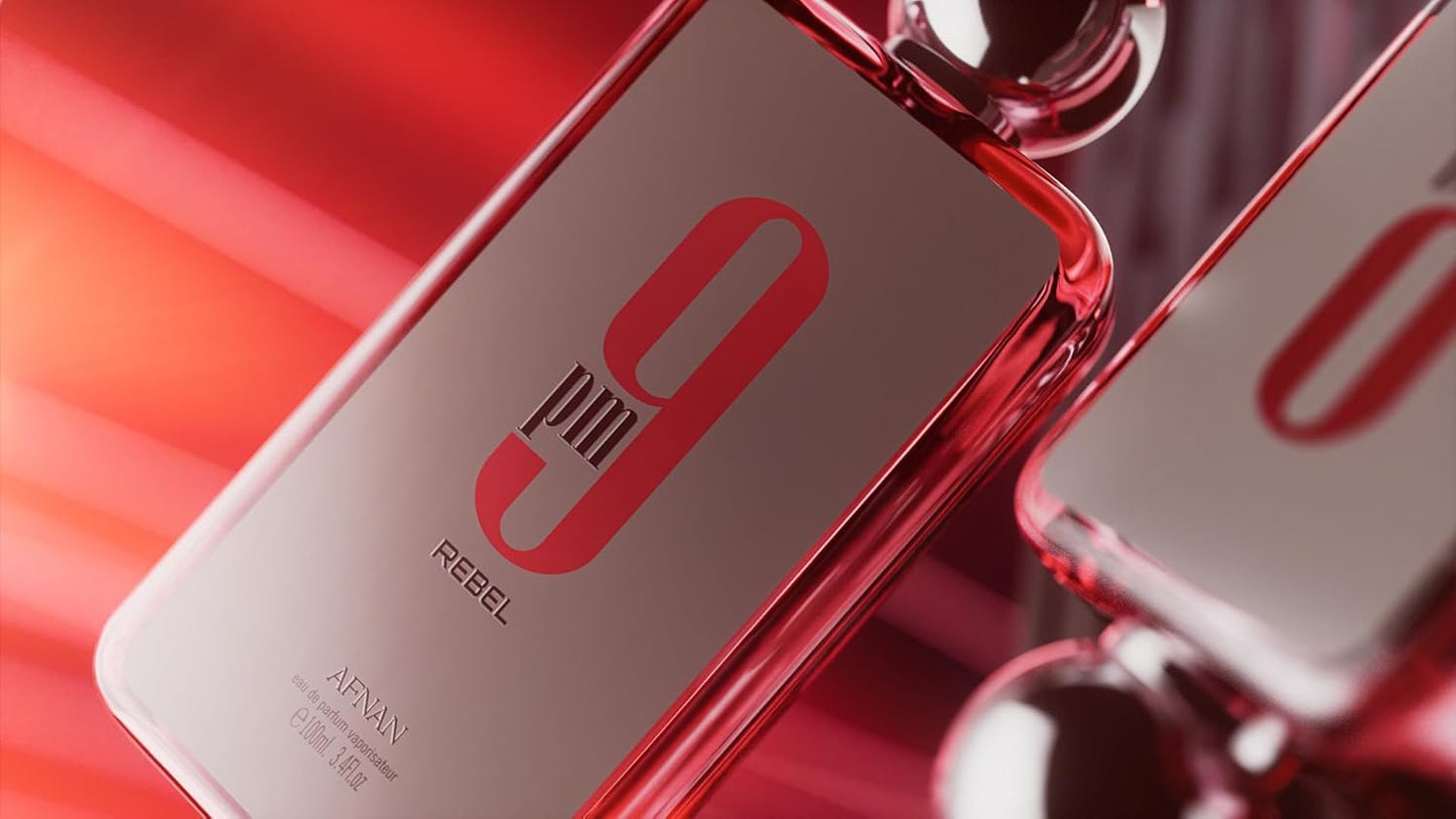 Afnan 9 PM Rebel Unisex Eau De Parfum - 100 mls