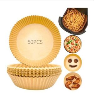 Air Fryer Disposable Paper Liners - 50 Pcs