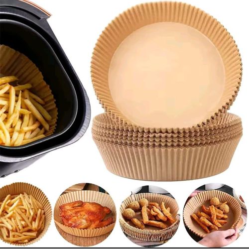 Air Fryer Disposable Paper Liners - 50 Pcs